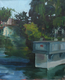 French Canal Diptych Panel Two